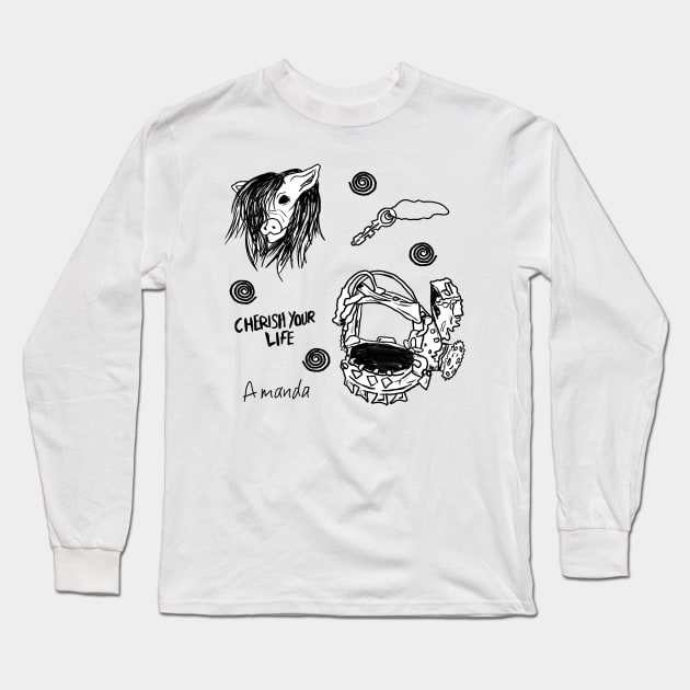 Amanda the Apprentice Long Sleeve T-Shirt by RoserinArt